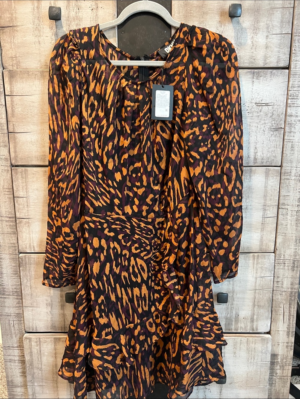 NWT- DKNY Animal Print Dress